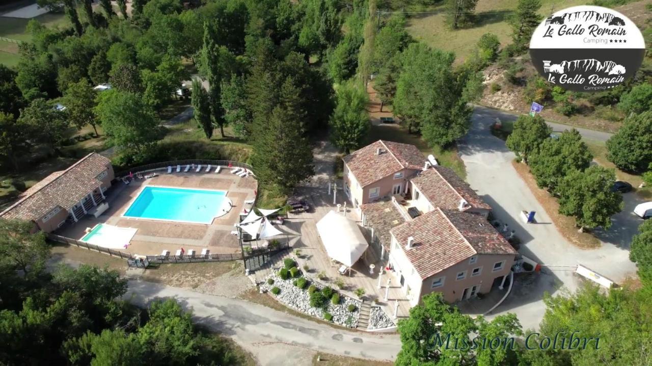 Camping Le Gallo Romain Barbieres Zewnętrze zdjęcie