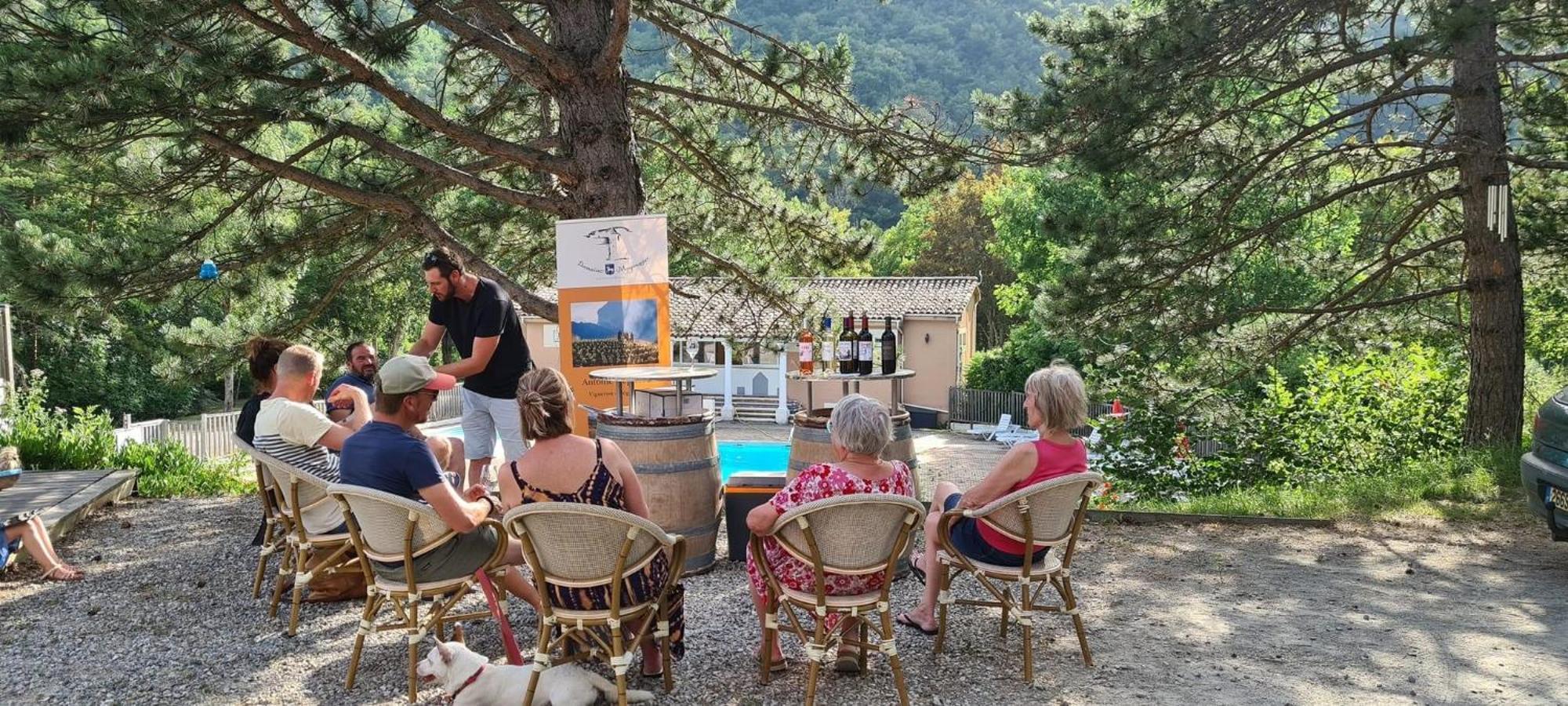 Camping Le Gallo Romain Barbieres Zewnętrze zdjęcie