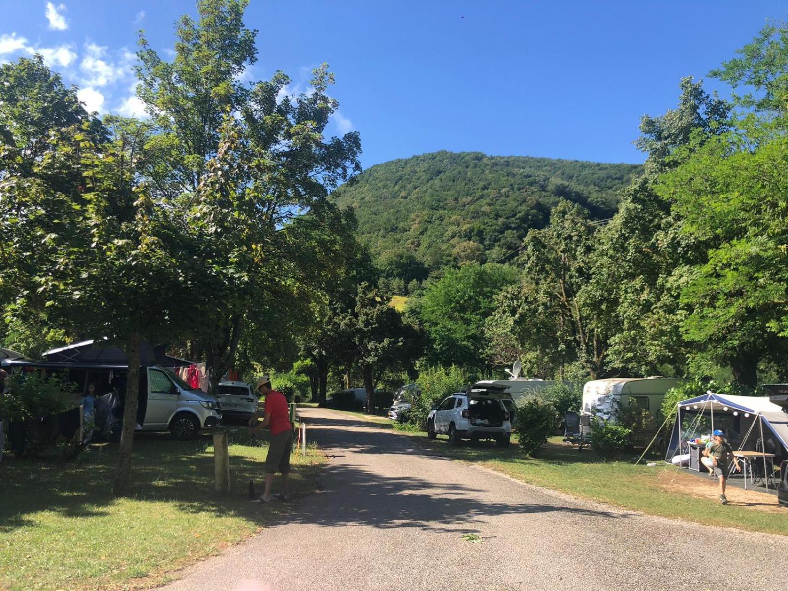 Camping Le Gallo Romain Barbieres Zewnętrze zdjęcie